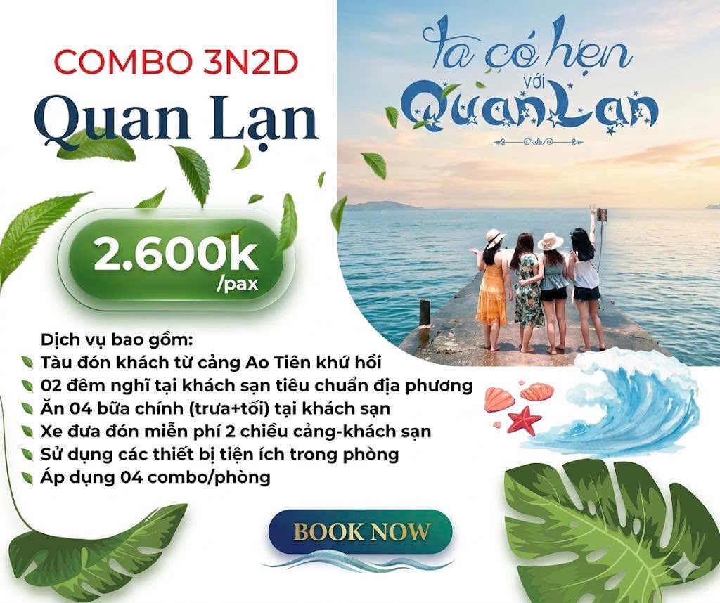 Quan Lạn, Minh Châu, Cô Tô hè 2026